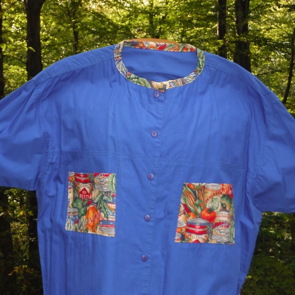 Farmer's Market Comfy Blue 2X Banded Collar - Picture 4 of 6